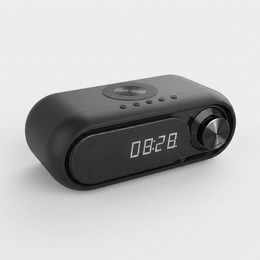 DormNest Wireless Charging Alarm Clock Speaker