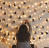 DormNest Photo Clip String Lights