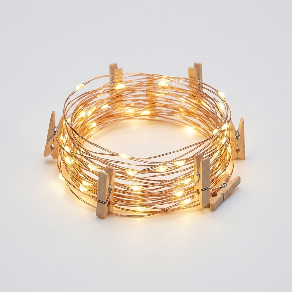 DormNest Photo Clip String Lights